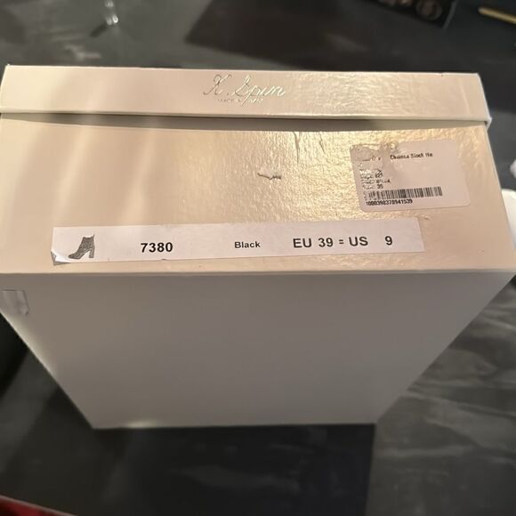 K. Spin Chelsea Block Heel Boots - Picture 7 of 8